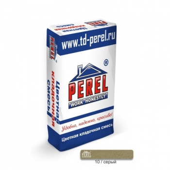 Цветная кладочная смесь Perel NL серая 25 кг Зима