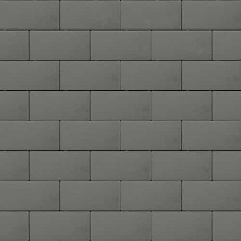 Тротуарная плитка Steinrus Прямоугольник Серая 60 мм