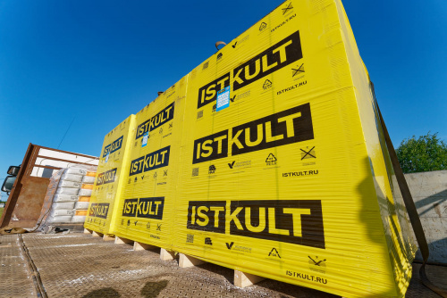 Газобетонные блоки Istkult Егорьевск D500 625х100х200 перегородочные