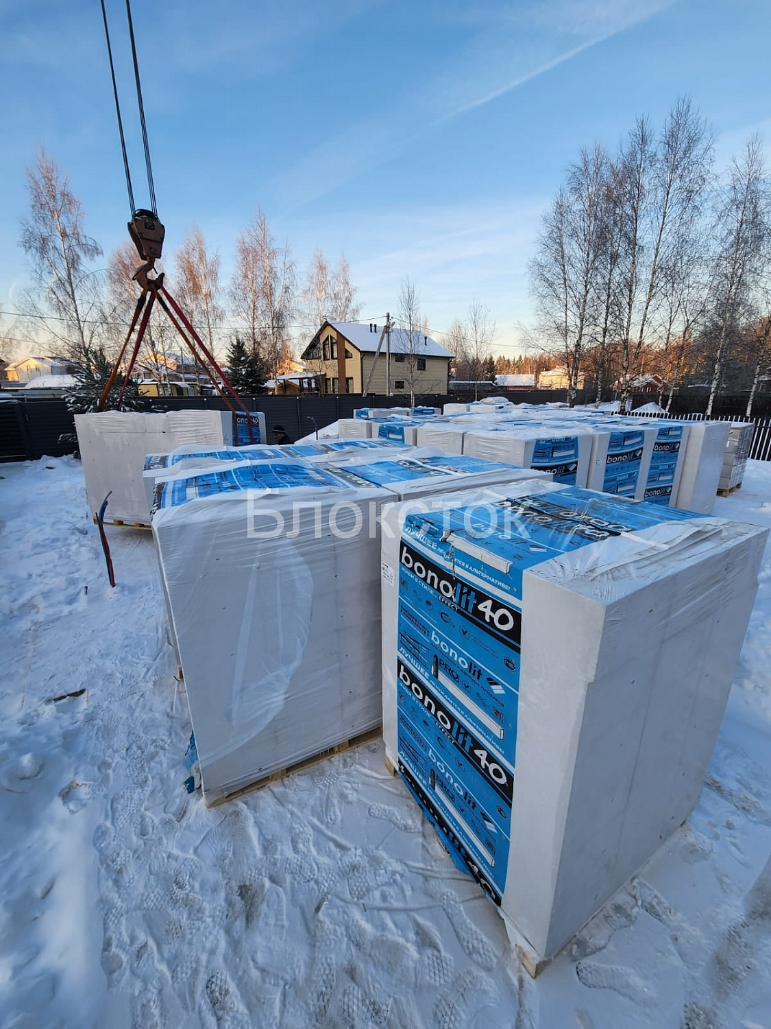 Пеноблоки стеновые Грас-Бонолит 625x200x400 D600